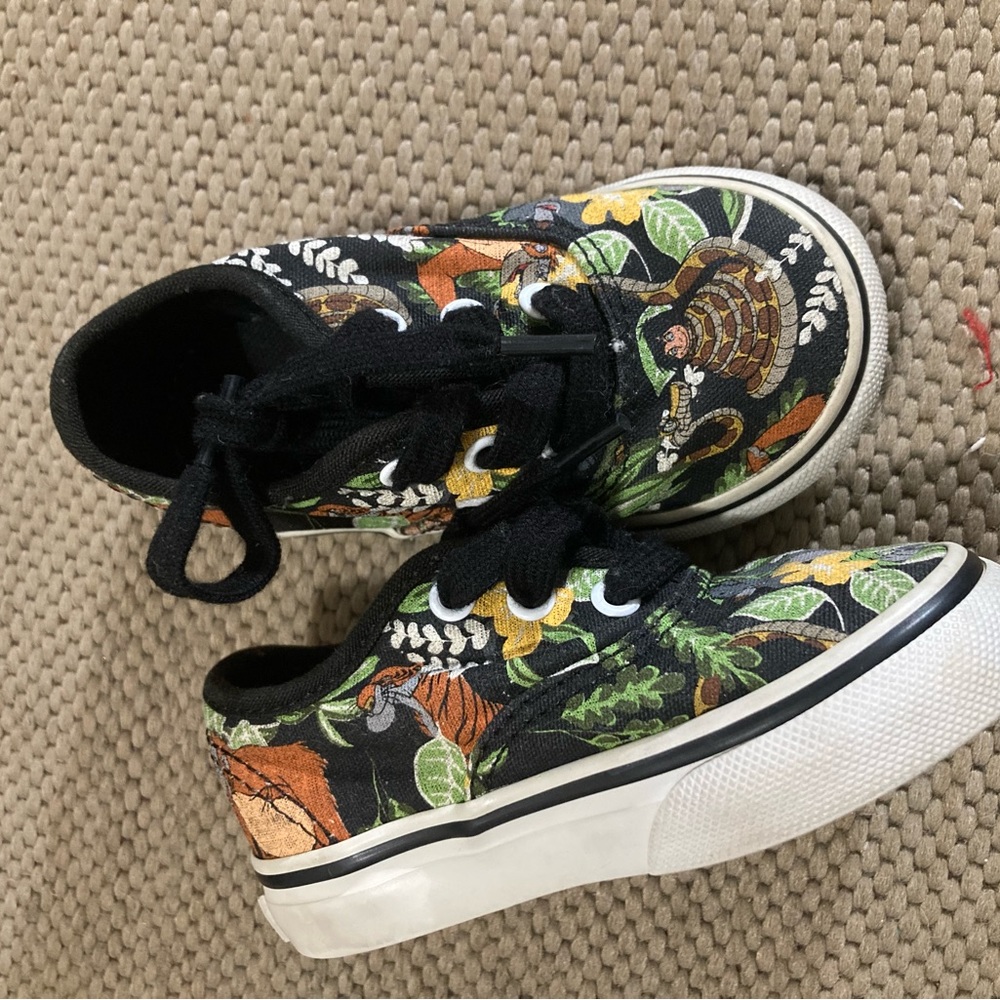 VANS x DISNEY Authentic Classic The Jungle Book Mowgli Toddler Shoes